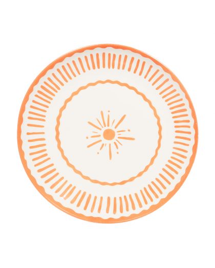 Assiette Presentation 33Cm Orange Tamara