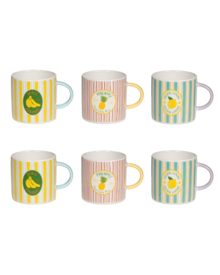 Coffret 6 Tasses 18Cl Baya