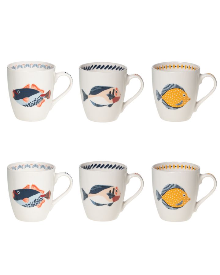Coffret 6 Tasses 23Cl Lorient
