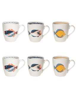 Coffret 6 Tasses 23Cl Lorient