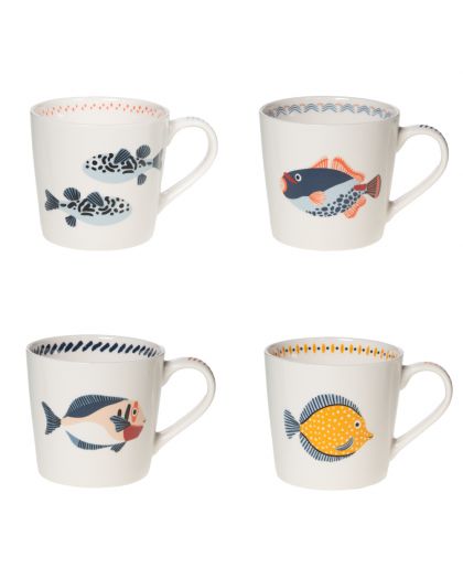 Coffret 4 Mugs 45Cl Lorient
