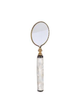 Décor Loupe Adventure Blanc, Taille 15X5,2X1,3Hcm