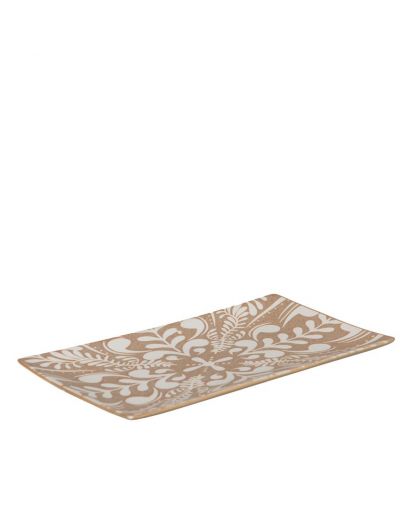 Plat Rect 29X16 Beig Safi