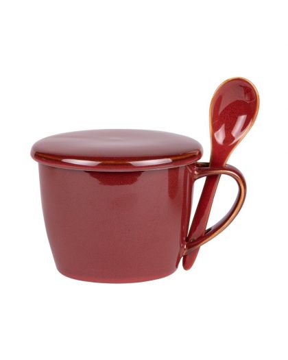 Bol À Soupe Elyas 75Cl Rouge