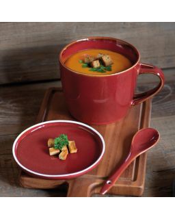Bol À Soupe Elyas 75Cl Rouge