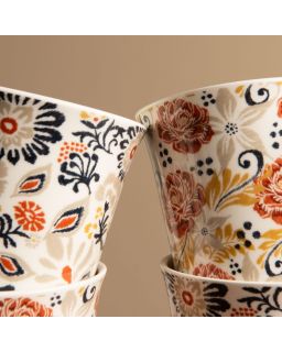 Coffret 4 Mugs Ornella 35Cl