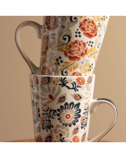 Coffret 2 Mugs Ornella 46Cl