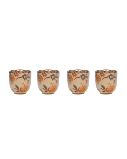 Coffret 4 Gobelets Aveline H7 Cm