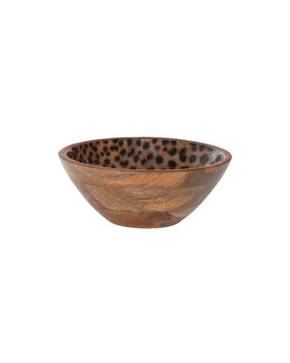 Coupelle Léopard, Ø18 Øh7 Cm