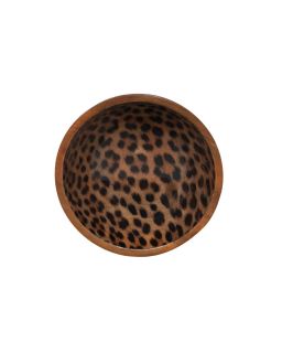 Coupelle Léopard, Ø18 Øh7 Cm