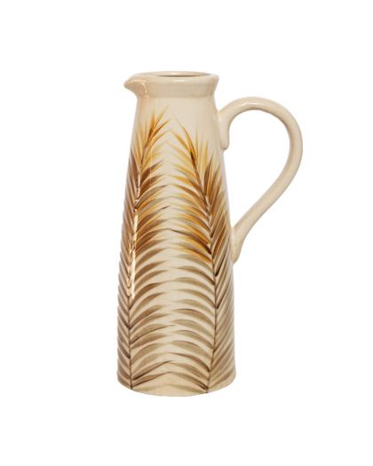 Vase Palma Jaune 17X28 Cm