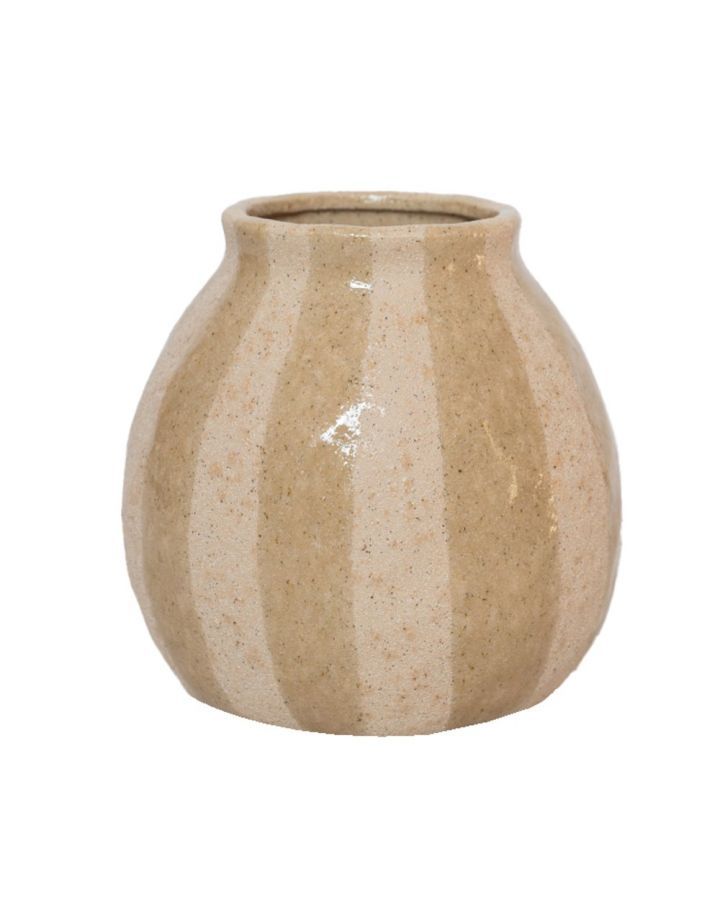 Vase Terrano Beige 18X17,5 Cm