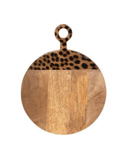 Planche À Découper Motif Léopard Ø30,5 Cm