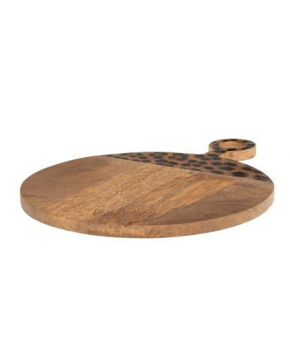 Planche À Découper Motif Léopard Ø30,5 Cm