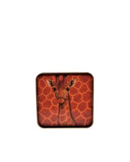 Plateau Carré Safari Assorti 35 Cm