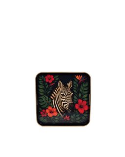 Plateau Carré Tropica Assorti 35 Cm