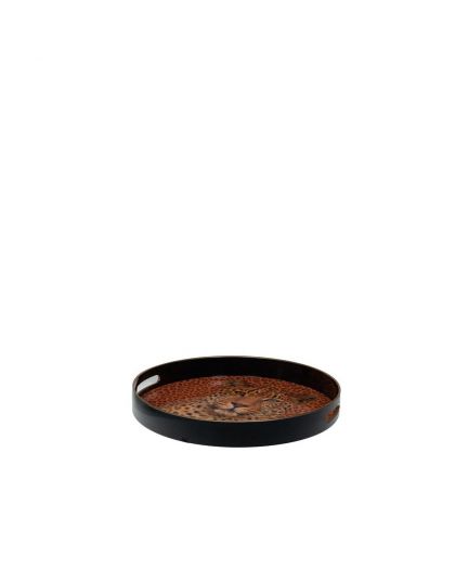 Plateau Rond Safari Assorti 37 Cm