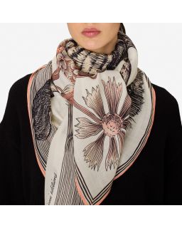 Carre 130 Gustav 100% Laine Poudre