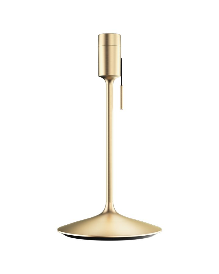 Pied Lampadaire De Table Droit Brushed Brass