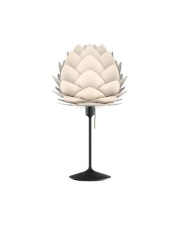 Pied Lampadaire De Table Droit Noir Champagne