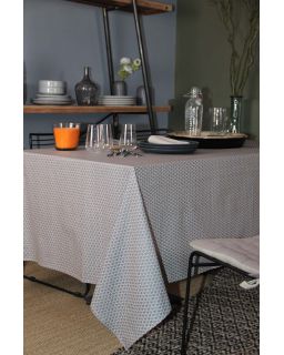 Nappe Plastifiee Riad Amande 250X150