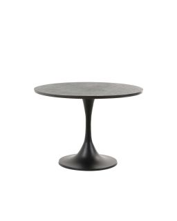 Table D'Appoint Ø61X41 Cm Rickerd Noir Antique