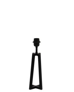 Pied De Lampe 11,5X11,5X31 Cm Miley Noir Mat