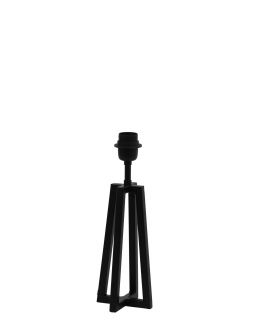 Pied De Lampe 11,5X11,5X31 Cm Miley Noir Mat