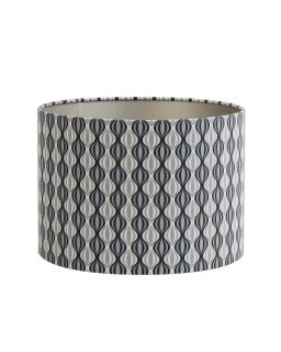 Abat-Jour Cylindre 30-30-21 Cm Trellis Noir