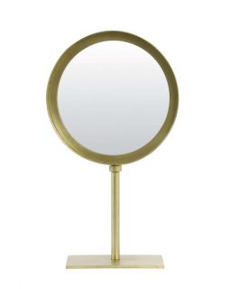 Miroir Rond 20X10X35 Cm Luri Ancien Bronze