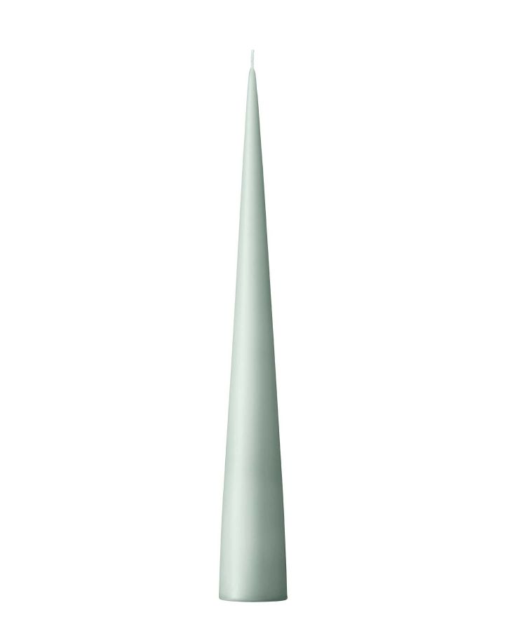 Cone Candle, 22,5Cm Pale Green