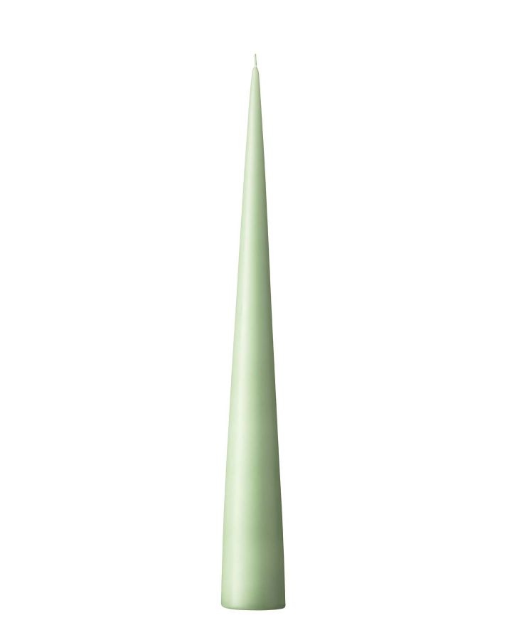 Cone Candle, 34Cm Neon Mint