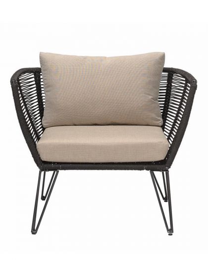 Fauteil Mundo Loundge Noire