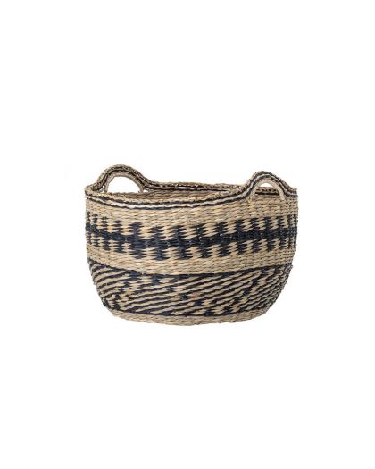Basket Multi-Color seagrass D38xH38