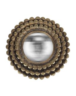 Miroir Sofia Soleil Convexe Dore 20Cm H18S0207G