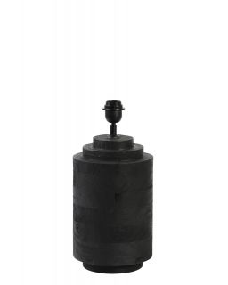 Pied De Lampe Ø20X33 Cm Racco Bois Noir