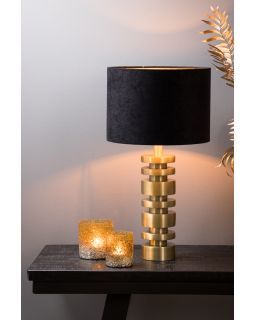 Pied De Lampe Ø10,5X35 Cm Desley Or Mat