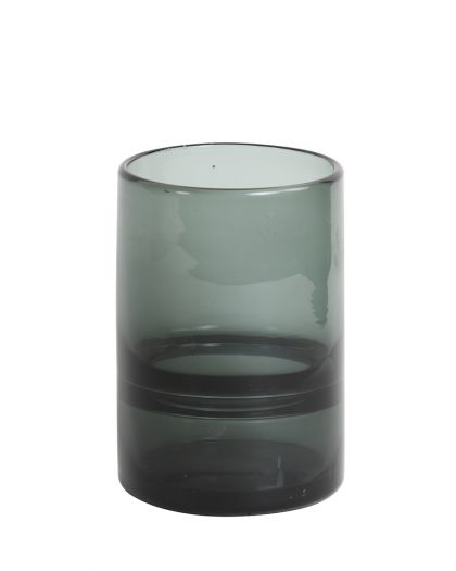 Photophore Ø10X15 Cm Pascha Verre Gris