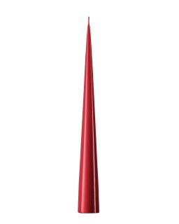 Cone Candles,23 Cm, 36 Red Dark