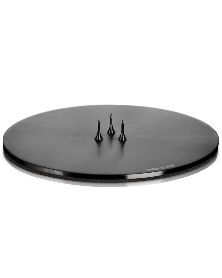 Candle Plates, Black Matt