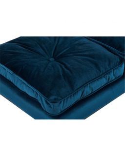 Banc De Lit Nirva Bleu Nuit 124x49xH42cm