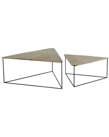Table Basse Triangle Ibiza Set/2 119x114xH48cm