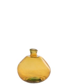 Vase Laura Verre Ocre Small (33X33X33Cm)