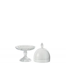 Cloche Classique Verre Transparent Medium (13,5X13,5X21Cm)