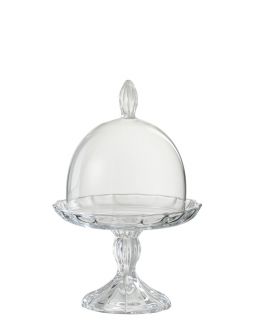 Cloche Classique Verre Transparent Medium (13,5X13,5X21Cm)