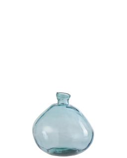 Vase Laura Verre Bleu Clair Large (33X33X32,5Cm)
