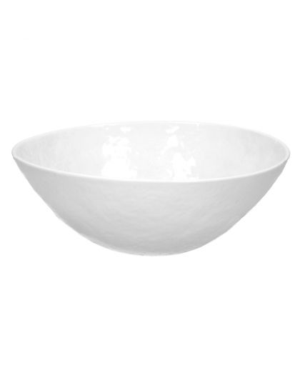  Porcelino White Saladier Porcelaine Ø24 X H 8Cm Blanc