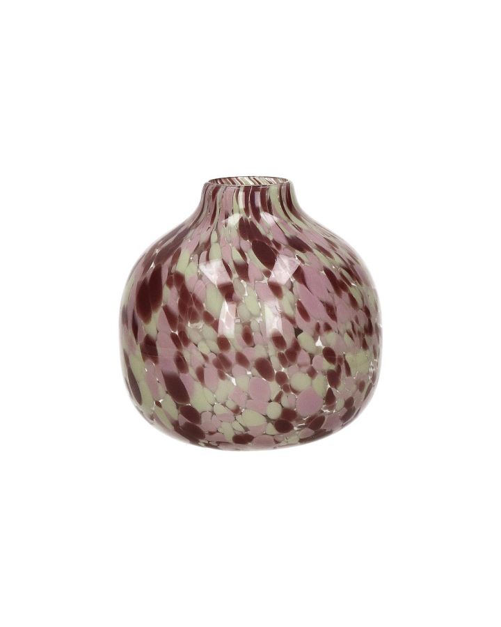  Mitsuki Vase Verre Ø22,5 X H 20,5Cm Figue