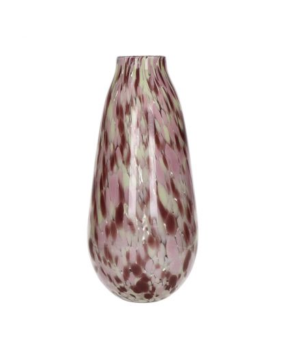  Mitsuki Vase Verre Ø18 X H 37,5Cm Figue