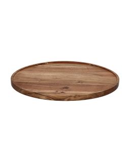  Manhattan Plat Bois D'Acacia Ø45 X H 1,8Cm Naturel